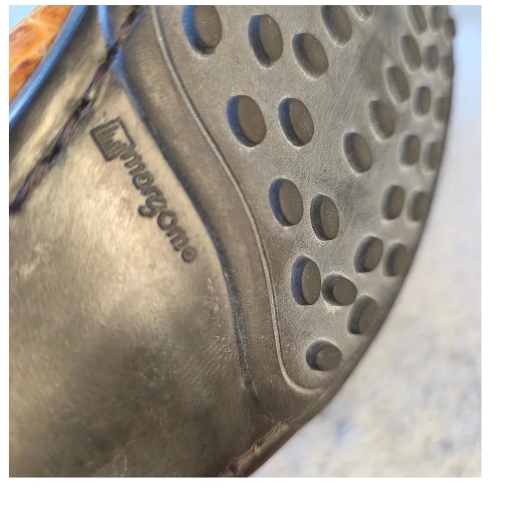 VTG Lederer Vintage Crocodile Embossed Leather Loafers Womens - EU 38 US 7‎